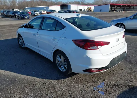 2020 Hyundai Elantra Sel z USA, uszkodzony, nr VIN 5NPD84LF0LH623322